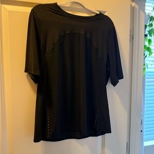 lululemon athletica Black Short Sleeve Tee